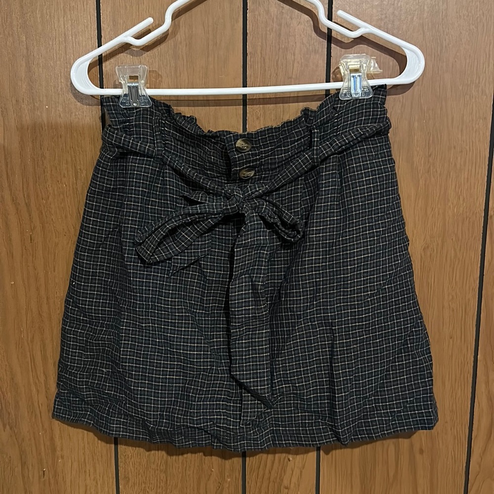 American Eagle Plaid Mini Skirt